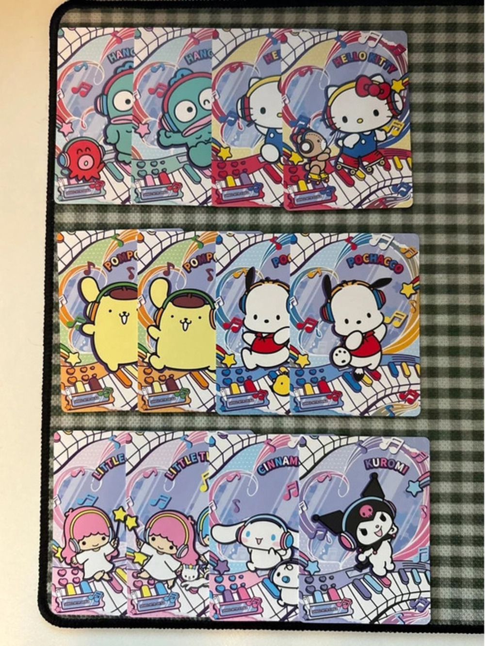Sanrio Starry Nights TCG MTR - 12 card lot